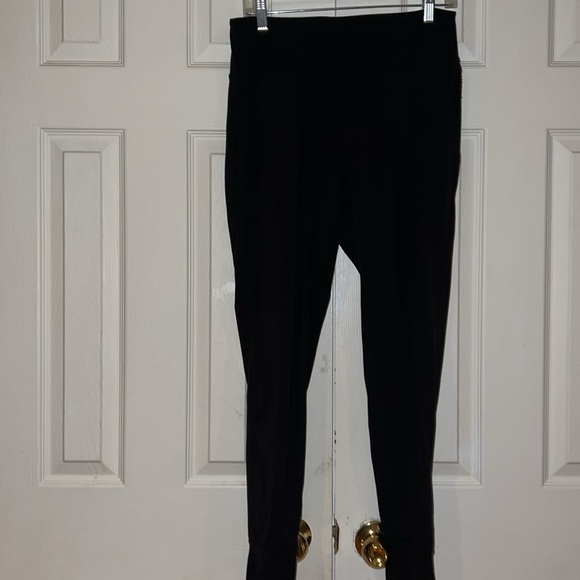 Yogalicious high waisted Jogger Pants Side Pockets In Black Sz M - Picture 4 of 14